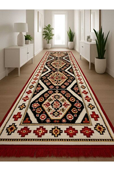 OEM Woven rug, double-sided, size 80 x 300 cm H&H 1079
