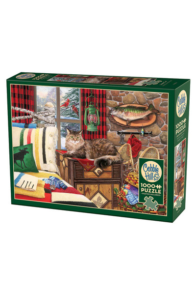 Cobble Hill Пъзел "Котешка хижа" 1000 части