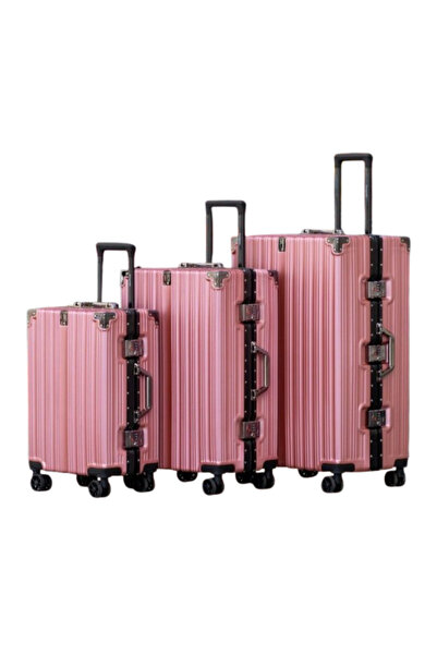 Generic Polycarbonate Hard Case 3-Piece Luggage Set | Lightweight Suitcase with Aluminum Frame & 360 Wheels