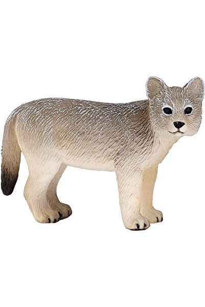 MOJO مجسم جرو ذئب خشبي من أنيمال بلانيت 387244