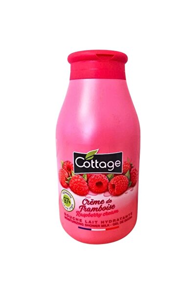 Cottage Set of 3 x Raspberry Shower Milk, 250 ml