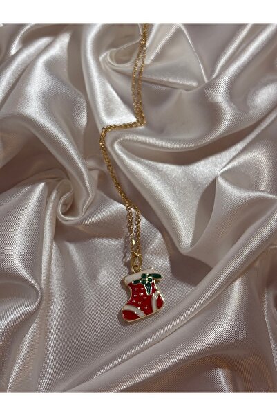 Mihristore New Year's Themed Steel Necklace New Year's Gift Necklace