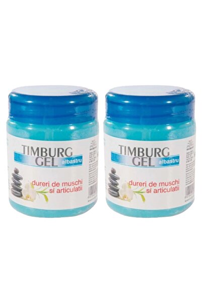 Timburg Set 2 x Gel Masaj Albastru, 500 ml