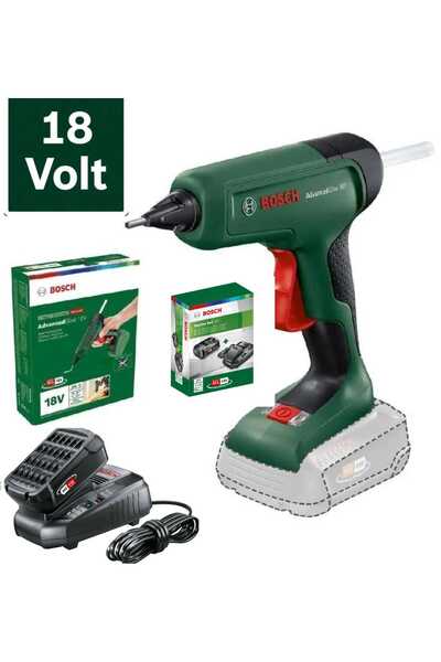 Bosch Advancedglue 18 V Akülü 2.5 Ah Tek Bataryalı şarjlı silikon Tutkal Tabancası