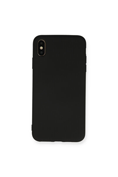 NewFace iPhone XS Max Case Nano Velvet Silicone - Black