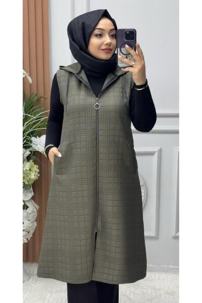 Ebrarengiz Moda Жіночий жилет з капітоном