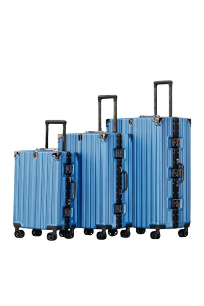 Generic Polycarbonate Hard Case 3-Piece Luggage Set | Lightweight Suitcase with Aluminum Frame & 360 Wheels