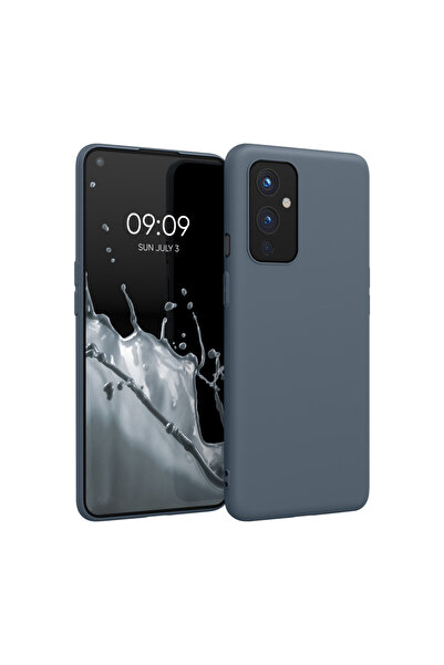KWmobile Carcasă pentru OnePlus 9, silicon, gri, 55726.202,