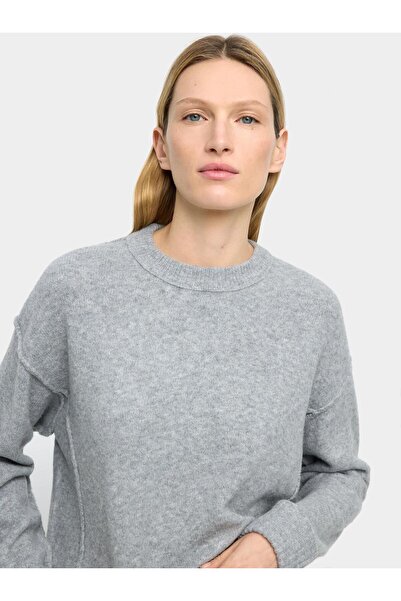 PARFOIS Düz Örme Kazak