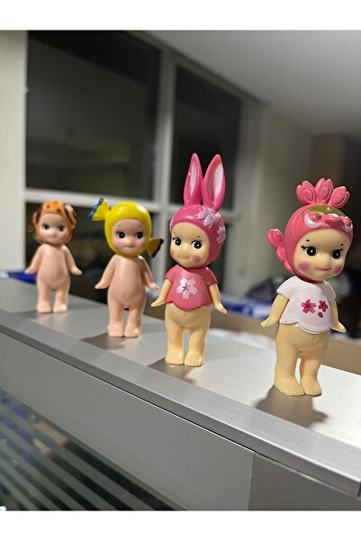 labubu sepeti 3 ADET SONY ANGEL AYAKTA DURAN MODEL FİGÜR ( telefona yapışmaz )