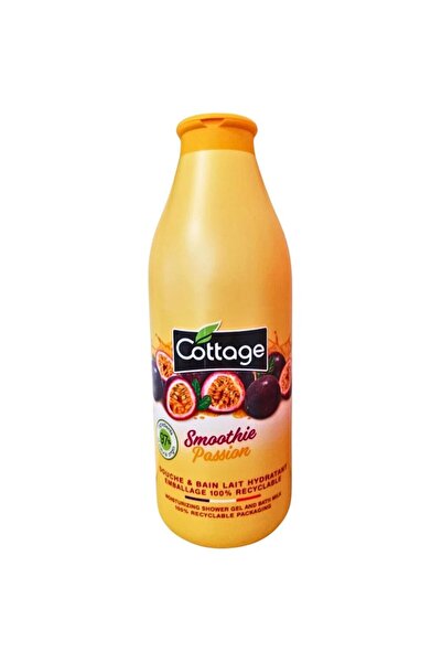 Cottage Set of 2 x Cottage Shower Gel and Bath Milk, Smoothie Passion, 750 ml