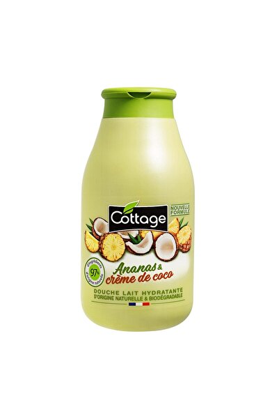 Cottage Lapte de Dus Ananas si Cocos, 250 ml