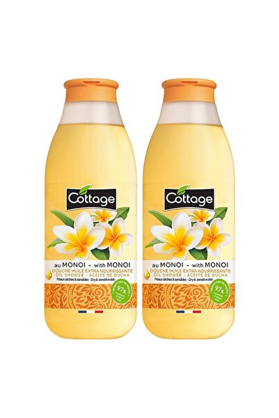 Cottage Set of 2 x Shower Gel with Monoi Oil, 560 ml