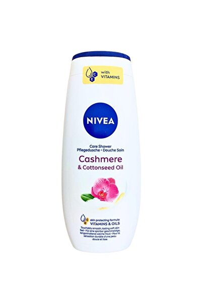 Nivea Men Set 3 x Gel de Dus Nivea Care Cashmere, 250 ml