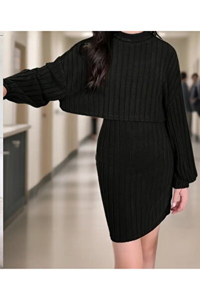 shop Kız Çocuk Modern Triko Takım crop ve elbise