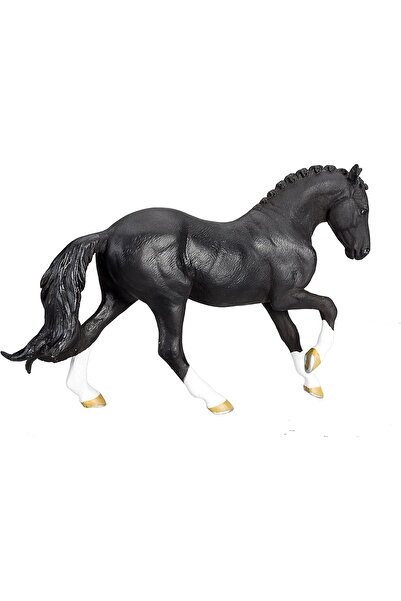 MOJO - تمثال حصان واقعي، هانوفريان أسود