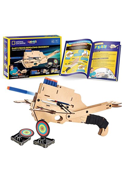 NATIONAL GEOGRAPHIC Dart-Firing Repeating Crossbow Toy Kit