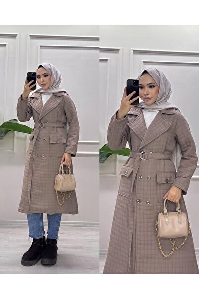 moda acar معطف من قماش كابيتون مع تفاصيل جيب