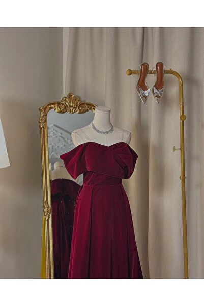 vanus fashion فستان سهرة طويل 5309