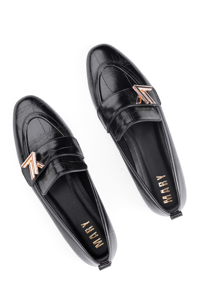 MARY Γυναικεία παπούτσια μπαλαρίνας με επίπεδη σόλα, κομψό σχέδιο, για καθημε...