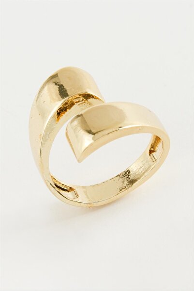 ZERO LAND 1594710739 خاتم معدني بيضاوي (211047) - لون فضي