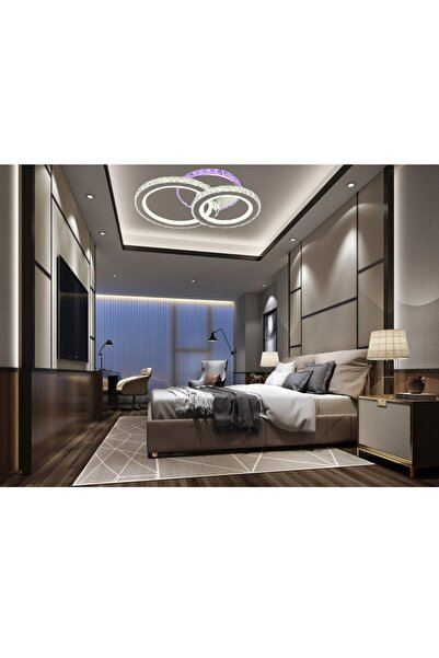 OEM Lustra LED 60W cu Telecomanda Lumina Reglabila 3000-6500K Zerenil