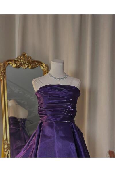 vanus fashion فستان سهرة ميدي 5347