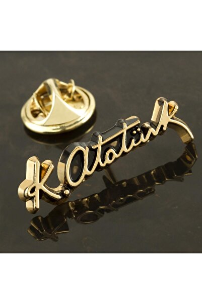 ZERO LAND 1594442739 Ataturk Signed Collar Badge (154244) Badge-Silver Color