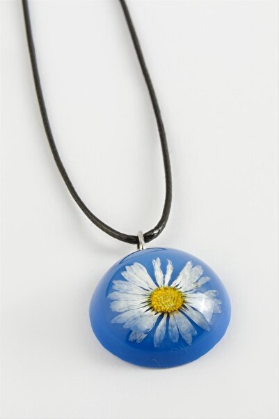 ZERO LAND 1594504739 Daisy (210445) Epoxy Pendant-Orange