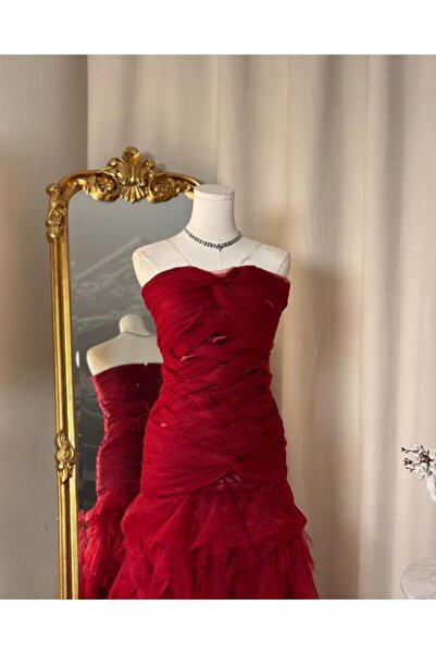 vanus fashion فستان سهرة طويل 4974