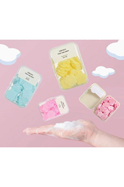 PAZAR DÜNYASI 100 Sheets Melting Mini Perfumed Paper Soap
