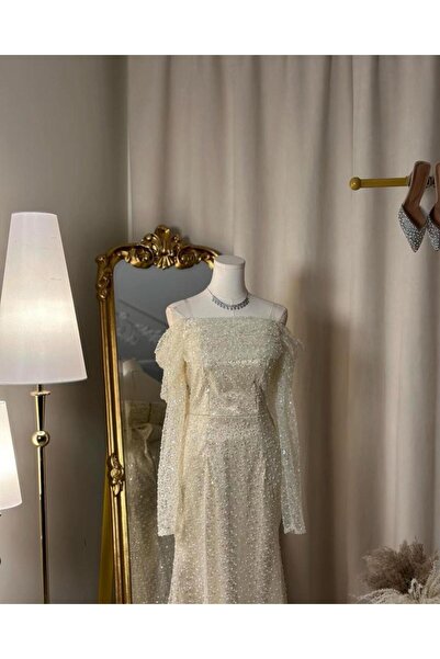 vanus fashion فستان سهرة طويل 4833