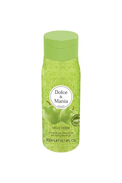 Dolce & Mania Αφρόλουτρο με Απολεπιστικό, Πράσινο Μήλο, 300 ml
