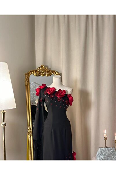 vanus fashion فستان سهرة طويل 5047