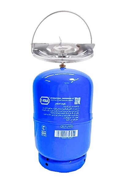 Star موقد مع راس موقد للسفر والرحلات صناعة باكستانية ماركة 3 ستار وزن 5كيلو