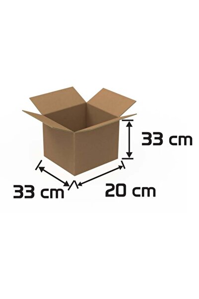 Packanya 33x20x33 - 10 Adet - (4,8 Desi) Çift Oluklu Taşıma Kolisi