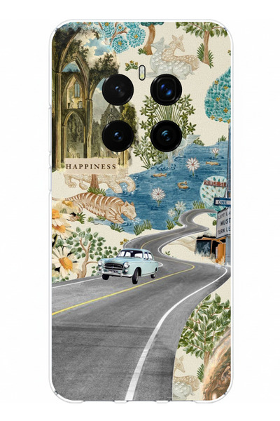 TechTree حافظة سيليكون متوافقة مع هاتف Honor Magic 7 PRO باللون الأخضر الفني ...