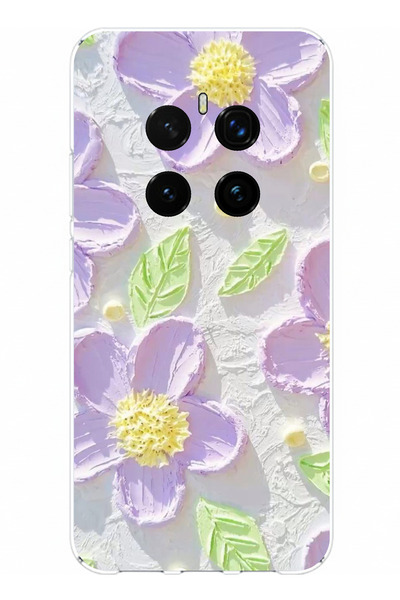 TechTree حافظة سيليكون متوافقة مع هاتف Honor Magic 7 PRO من نوع Mor Papatyas ...