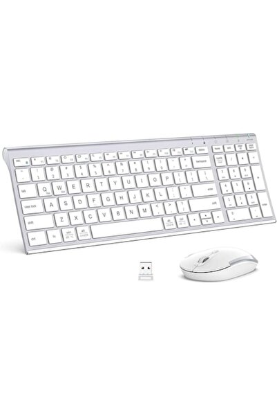 iClever Σετ Πληκτρολόγιο+Ποντίκι GK03 - Επαναφορτιζόμενο, Συμπαγές, Εργονομικ...