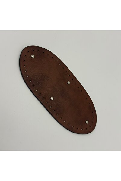 Aynalı 12x27 قاعدة بيضاوية بلون تان فاخر