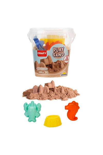 NW NessiWorld مجموعة رمل اللعب الطبيعية 450 جرام