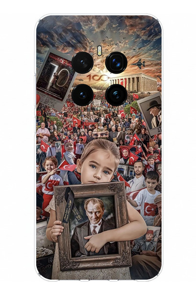 TechTree حافظة سيليكون متوافقة مع هاتف Honor Magic 7 PRO من Anıtkabir Atatürk...