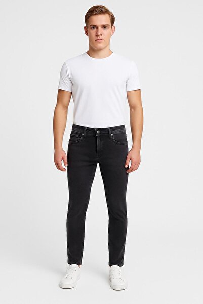 CLASSİCS MEN Blugi pentru bărbați slim fit cu picioare înguste, elastici, mat...