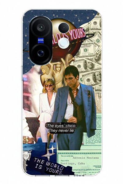 TechTree حافظة سيليكون مطبوع متوافقة مع هاتف Vivo X200 FE بتصميم إلفيرا هانكو...