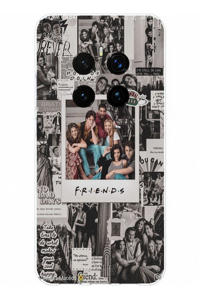 TechTree Honor Magic 7 Pro Compatible Friends Nostalgia Design Designed Print...