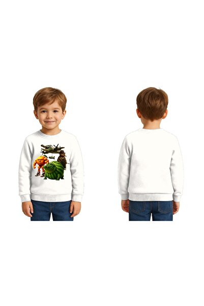 SEDİRLİ Unisex Braınrot cu imprimeu Copii Swae tricou 3 fire cu borduri