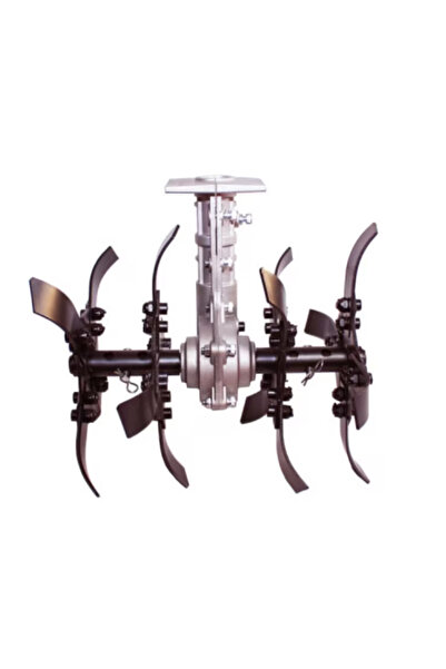 GENERAL Cultivator for brushcutter, 28 mm diameter, 9-tooth inner hub, steel & cast iron, 30 cm width, 12 cm