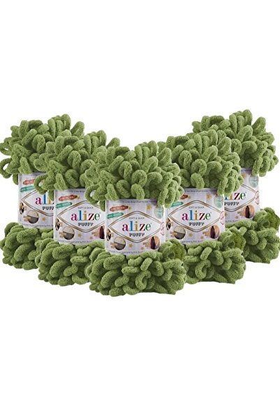 Alize 5 pieces of Veluto Velvet Yarn for Hand Knitting No. 599