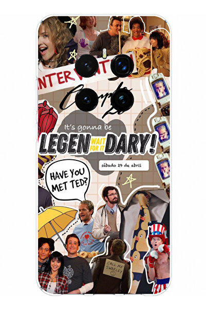 TechTree حافظة سيليكون مطبوع متوافقة مع هاتف Honor Magic 7 PRO بتصميم ريترو م...