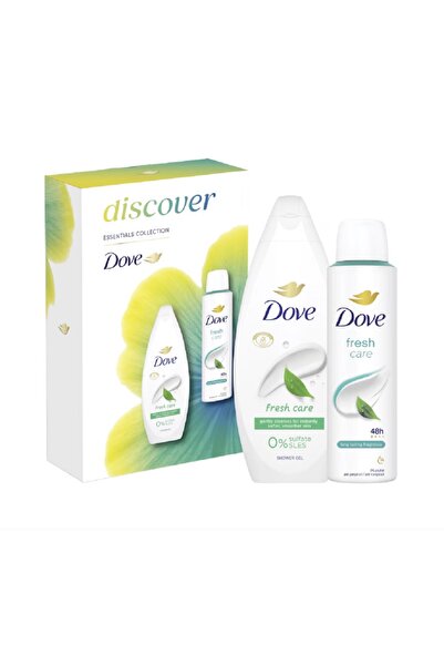 Dove Discover Set: Fresh Care Shower Gel 250 ml + Anti-Perspirant Fresh Care 150 ml